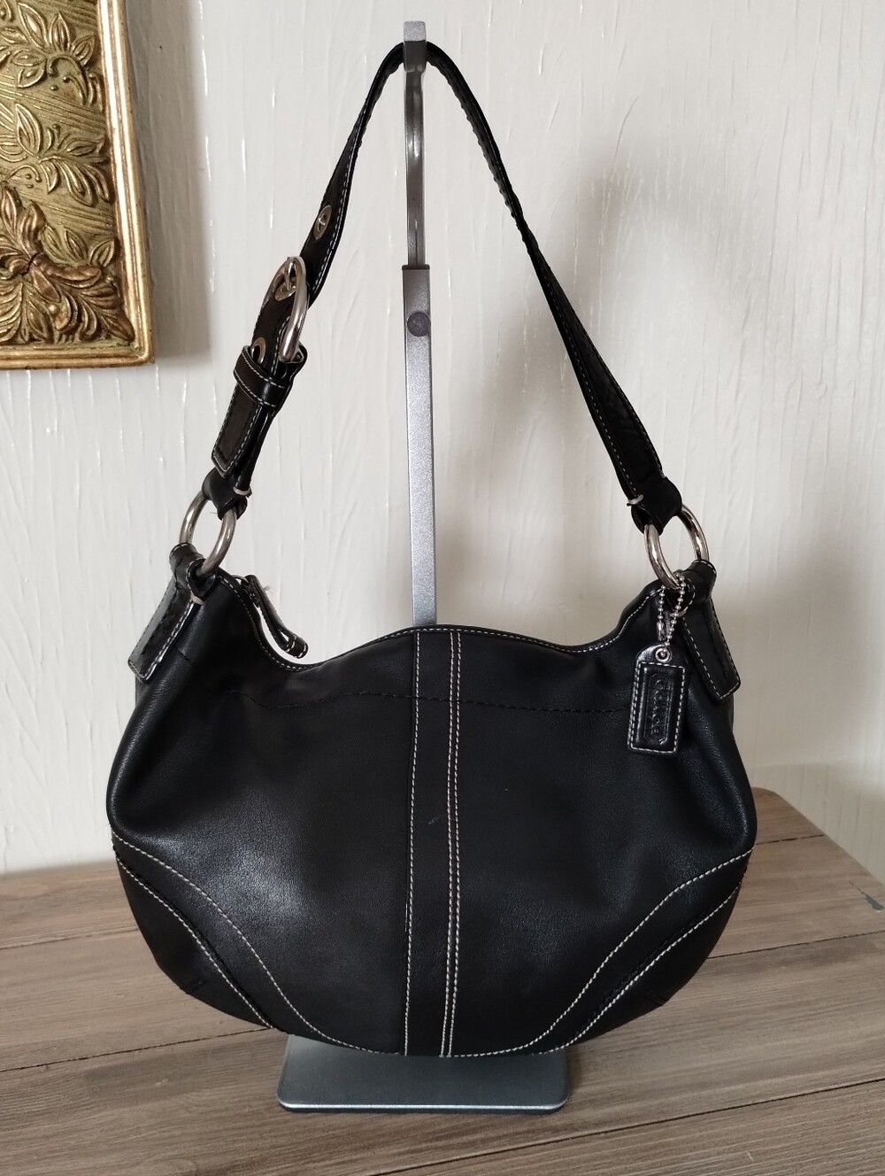 Vintage Coach Soho Hobo Shoulder Bag - Picture 2 of 16